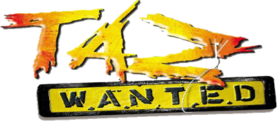 Taz Wanted title screen for Playstation 2